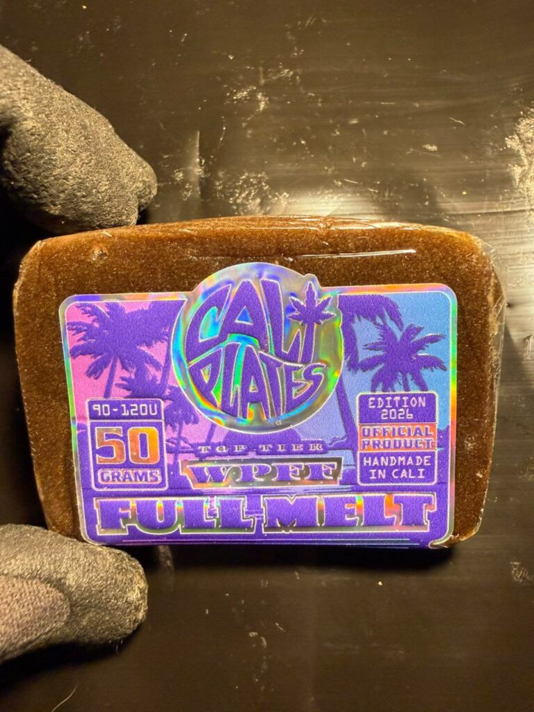 CALI PLATES WPFF FULL MELT TIER 1   HASH