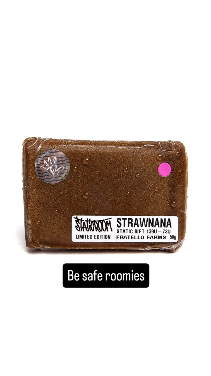 Static Room Pink Label Hash