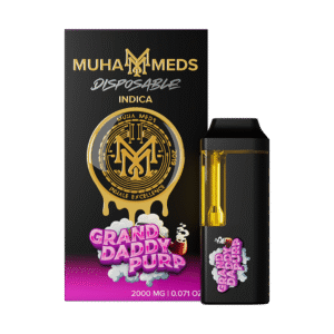 Grand Daddy Purp Disposable | 2000mg Indica Vape