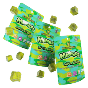 Sour Apple Muha Meds Mambas | Hash Rosin Edibles