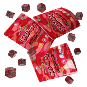 Strawberry Muha Meds Mambas | Potent Hash Rosin Edibles